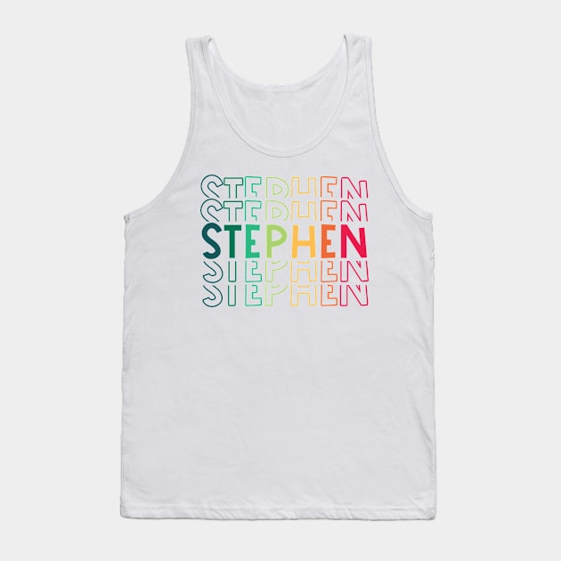 STEPHEN Tank Top by Motiejus